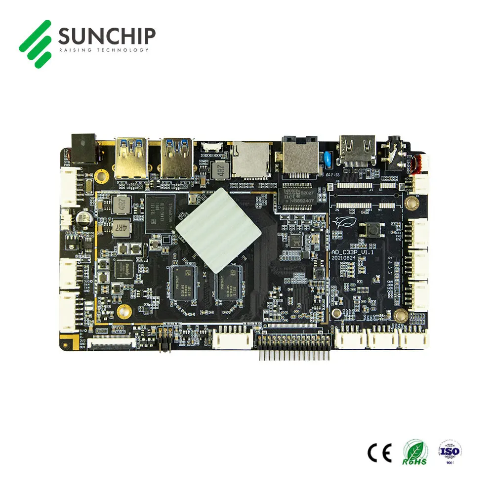 Octa Core RK3588 8K Videodekodierung 6TOPS NPU Embedded Board PCBA mit verbessertem Energieverwaltung