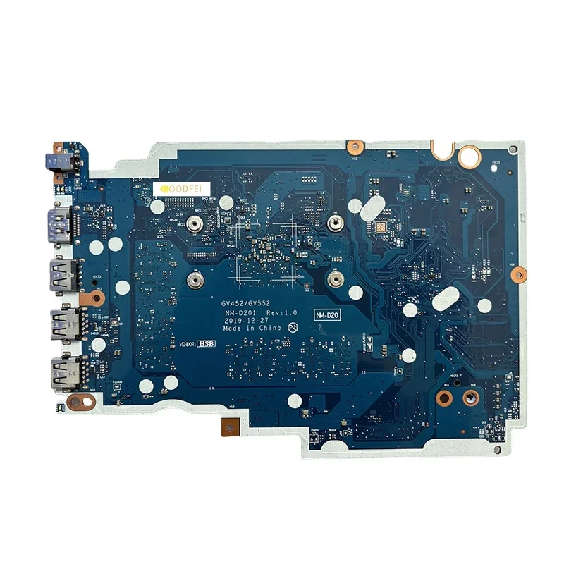 5B20S44424 For Lenovo V15-IGL NM-D201 N5030 UMA 4G Laptop Motherboard GV452 GV552 Notebook Mainboard 100% test work