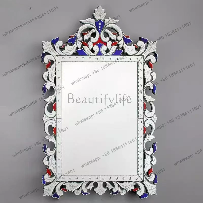 Premium makeup mirror Bathroom European home wall mirror