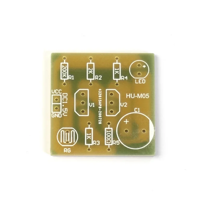 

Low Voltage Light Control LED Flashing Light Production Kit, Flash Circuit Module DIY Electronic Kit HU-M05