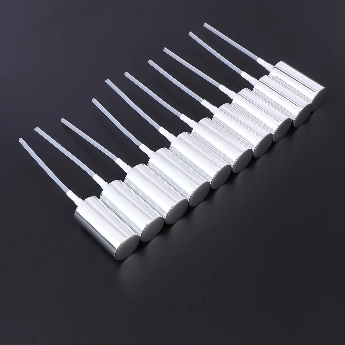 

10pcs Aluminum Heads Fine Mist Nozzle Replacement For Perfume Bottle Spray Top Reusable Pump Tips Spray Bottle Tops Mist Sprayer