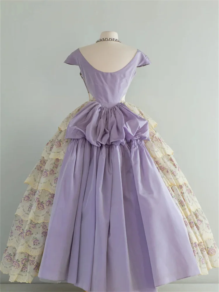 1950s Civil War Southern Belle  Lace Princess Dress Historical Victorian Tea Party Theatre Reenactment Ball Gown