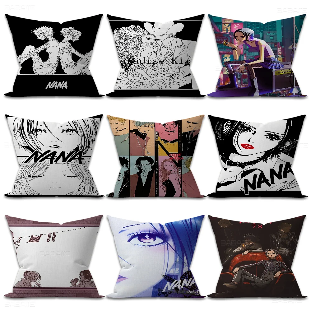 N-NANA Cushion Cover Car Throw Pillow Case For Sofa Car Christmas Gift 40x40cm 45x45cm