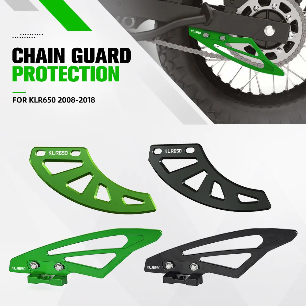 

For Kawasaki KLR650 2008 - 2012 2013 2014 2015 2016 2017 2018 Motorcycle Chain Guide Guard Protector Parts Accessories KLR 650 E
