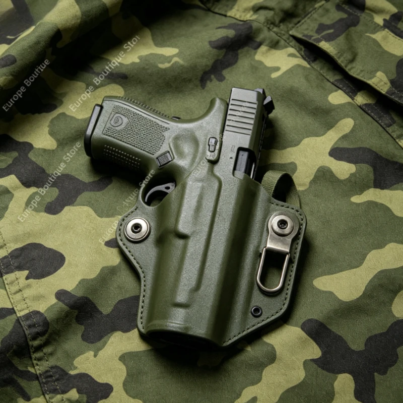 2026 NEW G17 G19 Pistol Holster Belt Holder with Flashlight Mount Case for X200 Series Light Outdoor Sports Hunting Accessory
