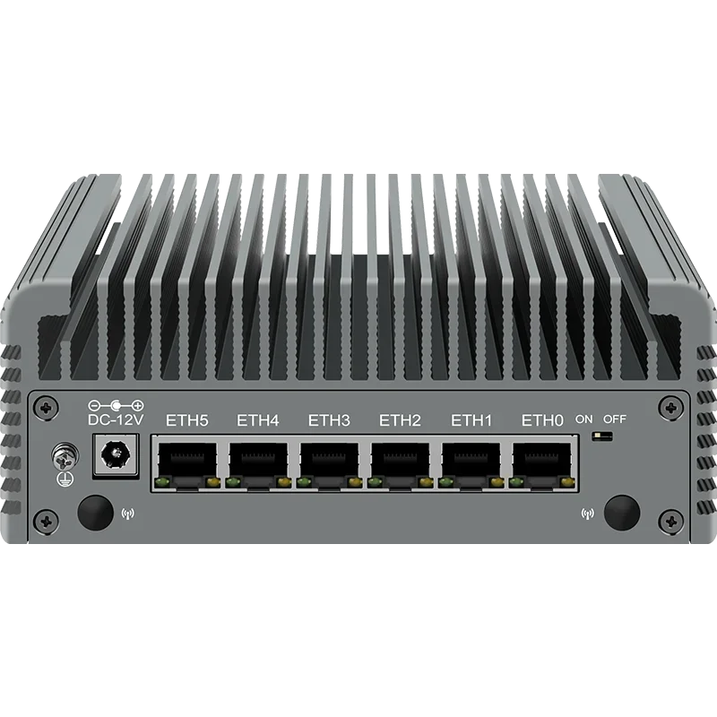 Imagem -04 - Firewall Appliance Router Mini pc Fanless Esxi Proxmox Host Intel I3-n305 N100 Ddr5 Nvme Sata3.0 2.5g 12th Gen Lan