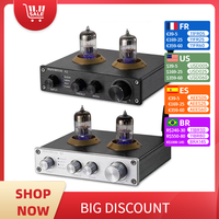 A2 Fever Grade 6N3 Tube Pre-stage Power Amplifier Bluetooth HIFI Lossless Receiver Amplifier Front High and Low Bass Adjustment