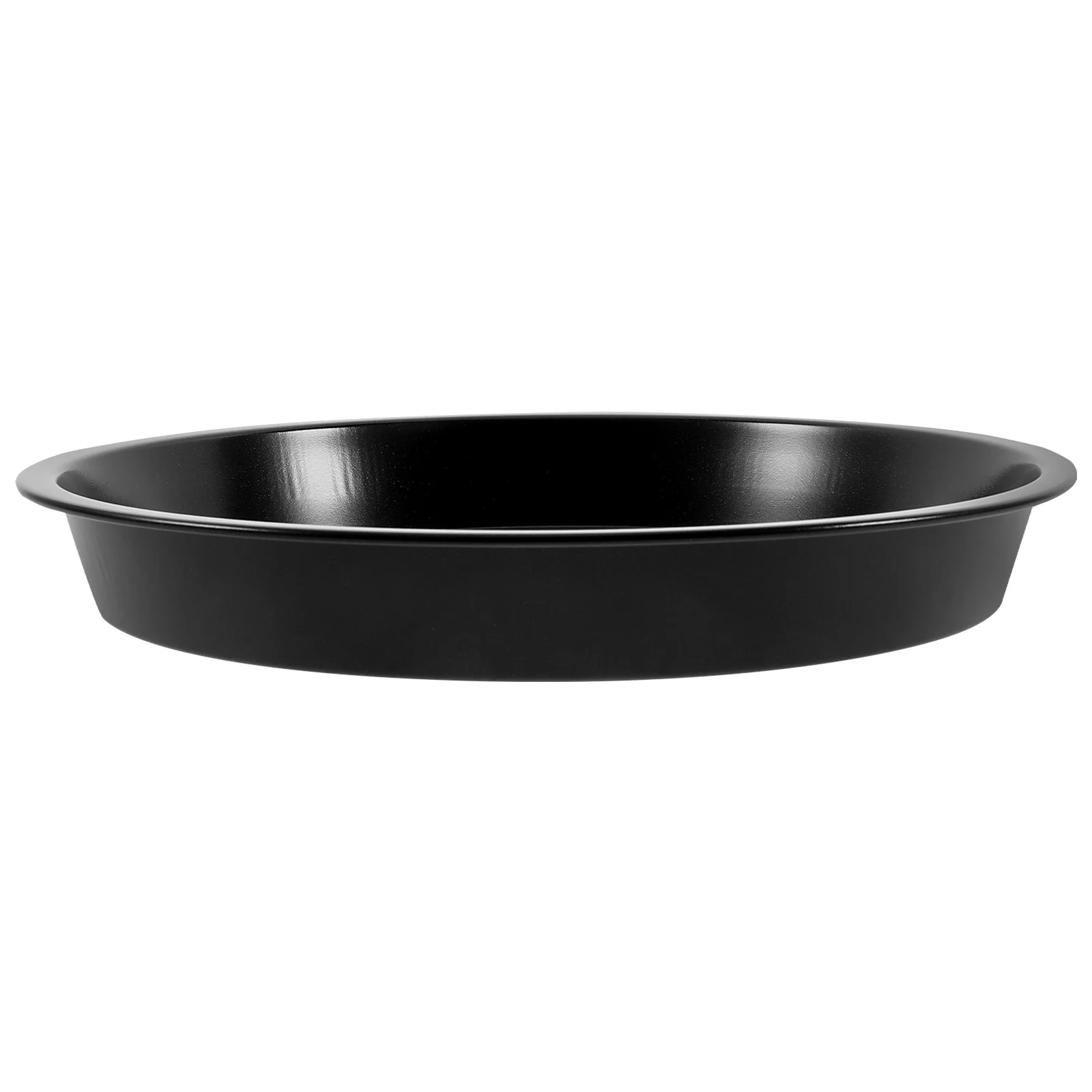 

Non-Stick Pizza Pan Carbon Steel Baking Tray 22Cm Round Oven Bakeware Crisper Pan For Cakes Cookies Vegetables Household Kitchen