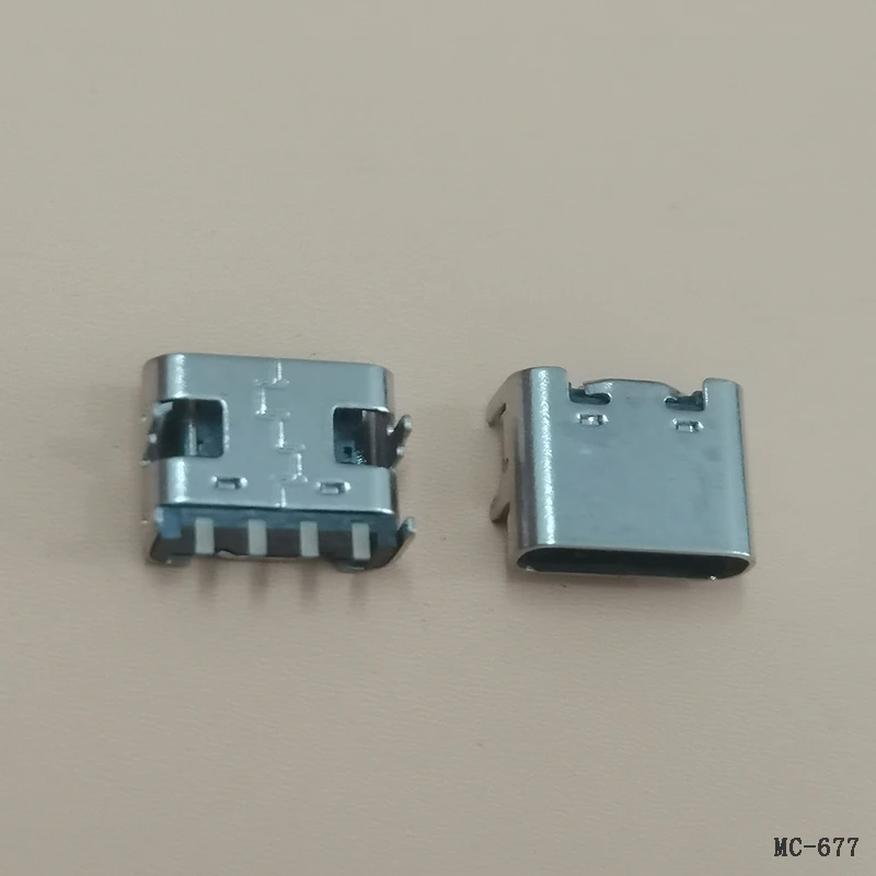 10 stücke Typ C 4 6 18 24 Pin SMT USB Port Buchse USB 3,1 Weibliche Lade Port SMD DIP für Huawei Samsung Lenovo Laptop Stecker – Detail 2