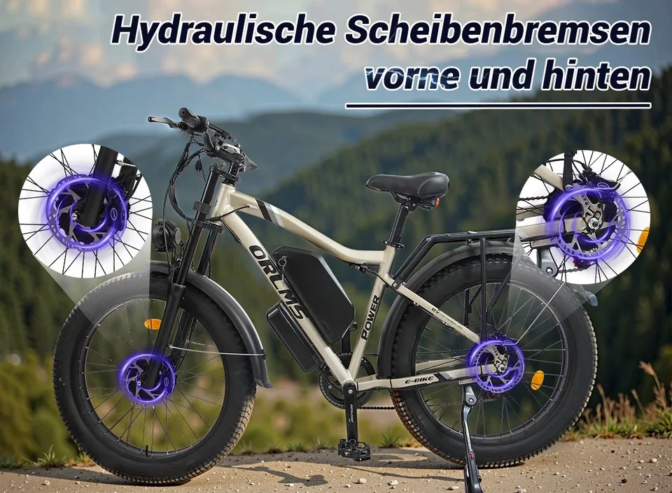 MX500 3000W Dual Motor Full Suspension Electric Bicycle 52V 25AH 38MPH image 8
