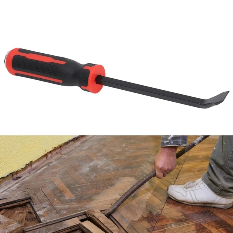 18 Inch Pry Bar Multifunctional Professional Heavy Duty Pry Bar Mechanic Hand Tools With Ergonomic Handle
