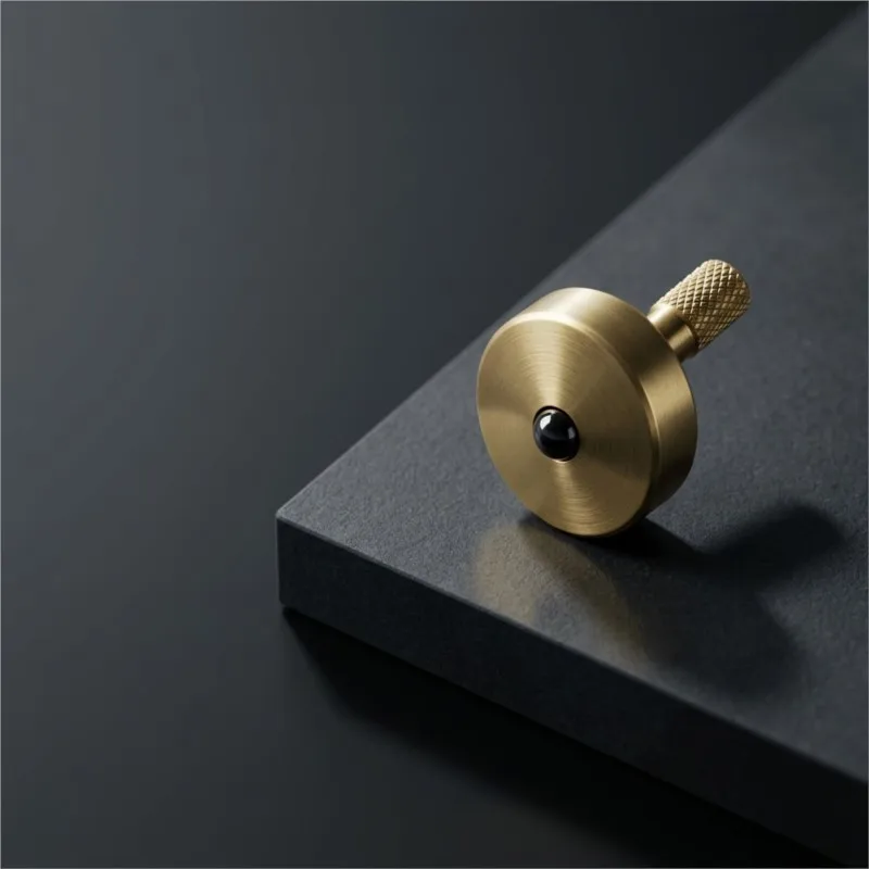 New Copper Stress-Relieving Gyro Hand Twisting Spinning Gyro Desktop Gyroscope Spinner Toy Adults Decompression EDC Toys Gift