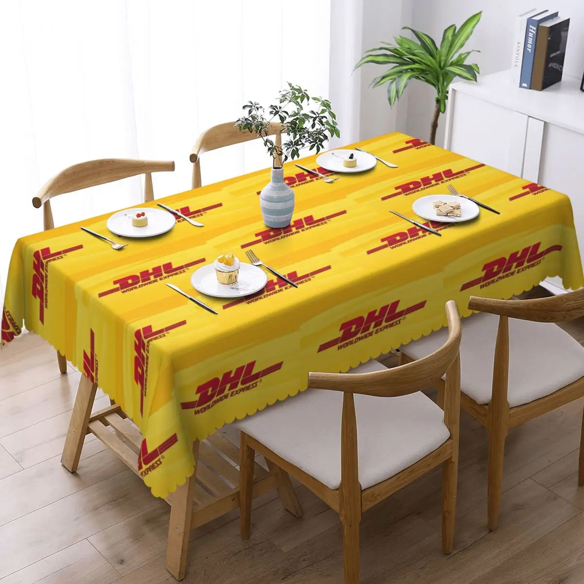 Global Express DHL Customized Rectangular Tablecloth Oilproof Table Cover for Festival Party Decorations Table Cloth