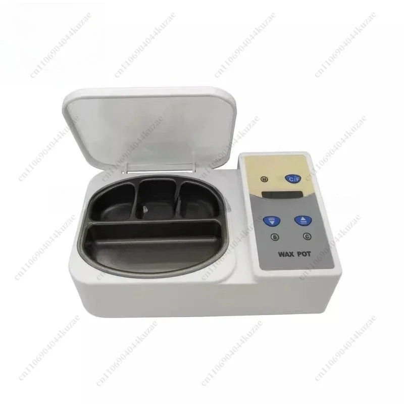 SJK Four-Slot Wax Melter with Digital Display, Electromagnetic Induction Constant Temperature Wax Dipper