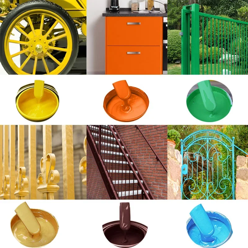 22-color 22-color 350g Water-based Metallic Paint Anticorrosion Refurbishment Antirust Quick-drying Paint Railing Iron Doors and Windows - Aliexpress Deal