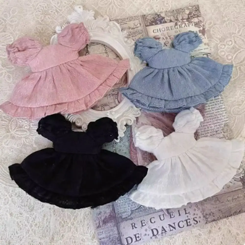 

Платье с воротником ручной работы, юбка, кружевные аксессуары «сделай сам», ночная рубашка с круглым воротником, модная кукольная одежда, платья