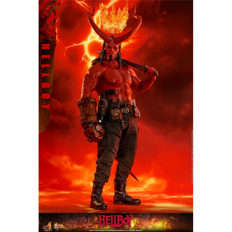 In Stock HotToys MMS527 Hellboy Rise of The Blood Queen 1/6 Soldier Animation Action Figure Toy Gift Model Collection Hobby