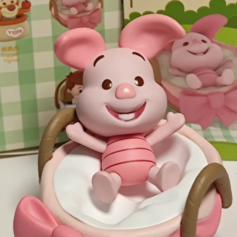 

Winnie the Pooh takes me on a trip,themed blind box figurines,cute desktop ornaments,birthday graduation gifts decoration Lovely