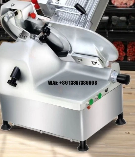 

Поставка новой автоматической машины для резки лезвия замороженного мяса из легированной стали, регулируемая толщина, мясорубка для домашнего использования, 230 В/110 В 1