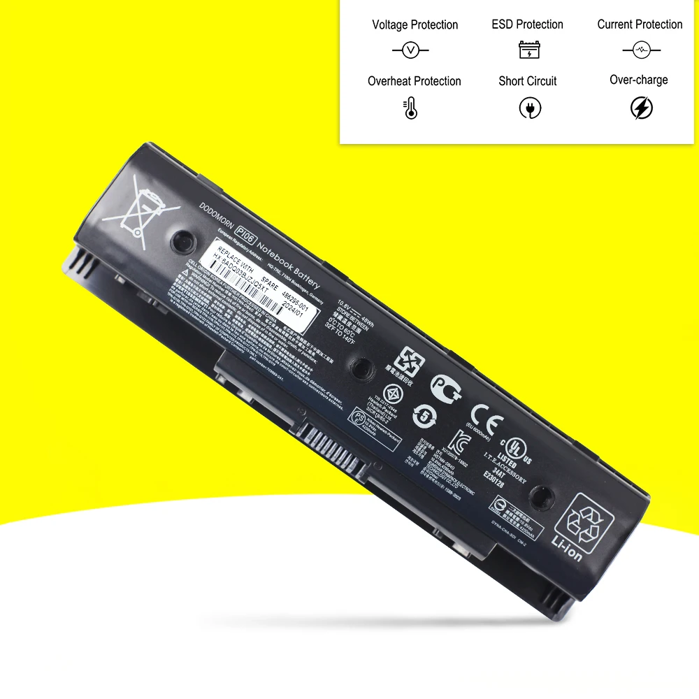 Imagem -03 - Bateria para hp Pavilion Laptop Bateria para hp Pavilion 14 15 Inveja 14t 14z 15t 15z 17 t 17z 17 Touch Série m7 Hstnn-db4o Pi06xl P106 Pi09 4200mah