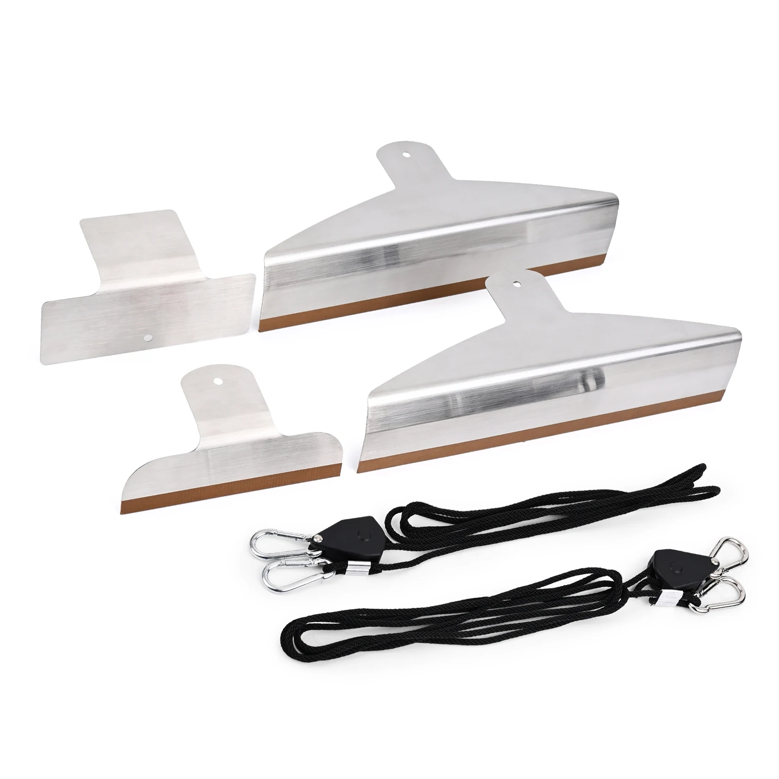 EHDIS 4pcs Window Tint Loaders With PTFE Coating Edge For Car Side Door Slot Tucking Wrapping Glass Protection Film Installation