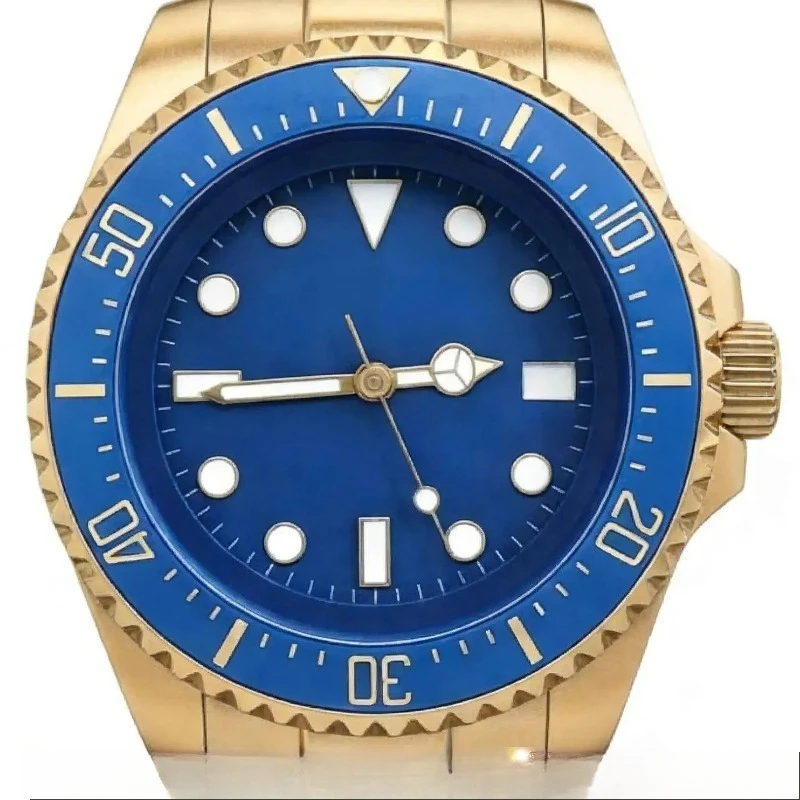 DONG Store 44mm Men's Automatic Movement 904l Stainless Steel Watches