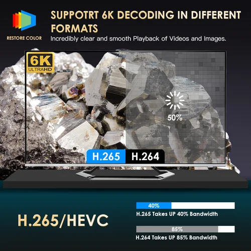 Imagen 2 del producto HONGTOP-proyector portátil P10, dispositivo de TV inteligente, WIFI, 1080P, Android, 4GB, 64GB, enfoque eléctrico, versión Global