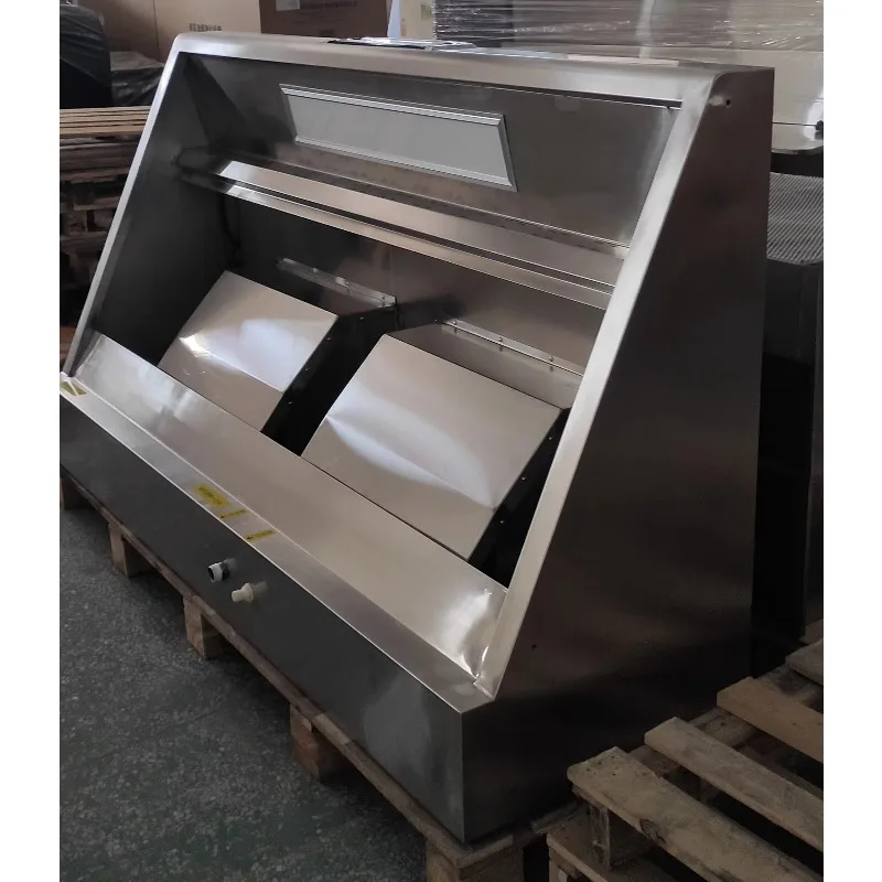Commercial Customizable Ductless Kitchen Hood Filter Emission Commercial Exhaust Range Hood