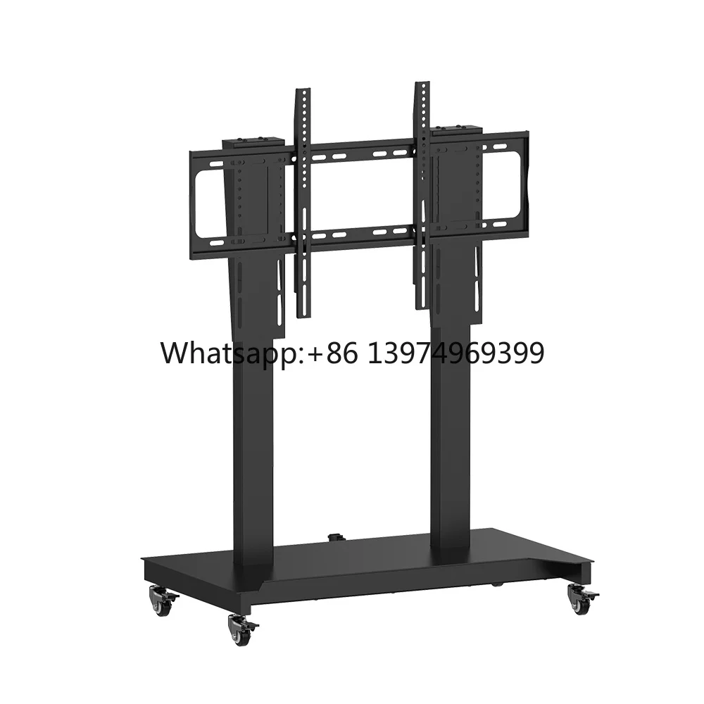 360 Rotating Motorised Lift Electric TV Stand Trolley for 52