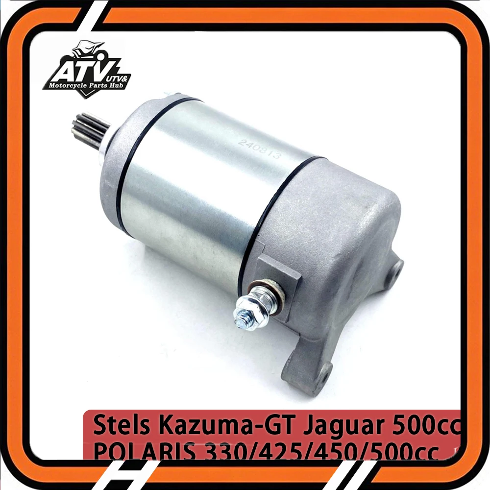 Starter motor High-quality For POLARIS Sportsman 500 Ranger Stels 500 KAZUMA K/GT Jaguar 500cc 3090188 192MR-1015000 LU018233