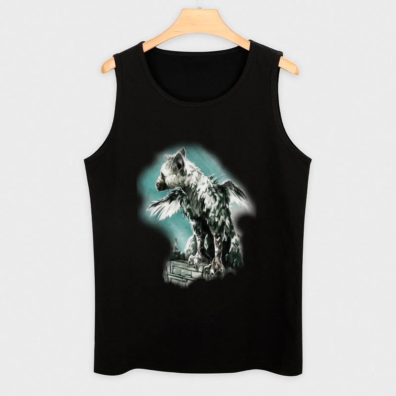 The Last Guardian-Camiseta sin mangas de vinilo para hombre, ropa deportiva para gimnasio