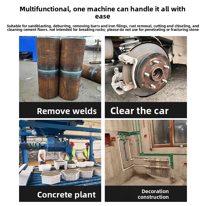 Taiwan's Multifunctional Pneumatic Shovel, Air Shovel, Impact Air Chisel, Rust Removal Hammer, Brake Pad Shovel, and Other Tools