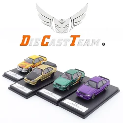 DCT 1:64 Alloy Die Cast Car Model Toyota Corolla Levin AE86 Collectible Ornament Miniature Model Toys for Kids