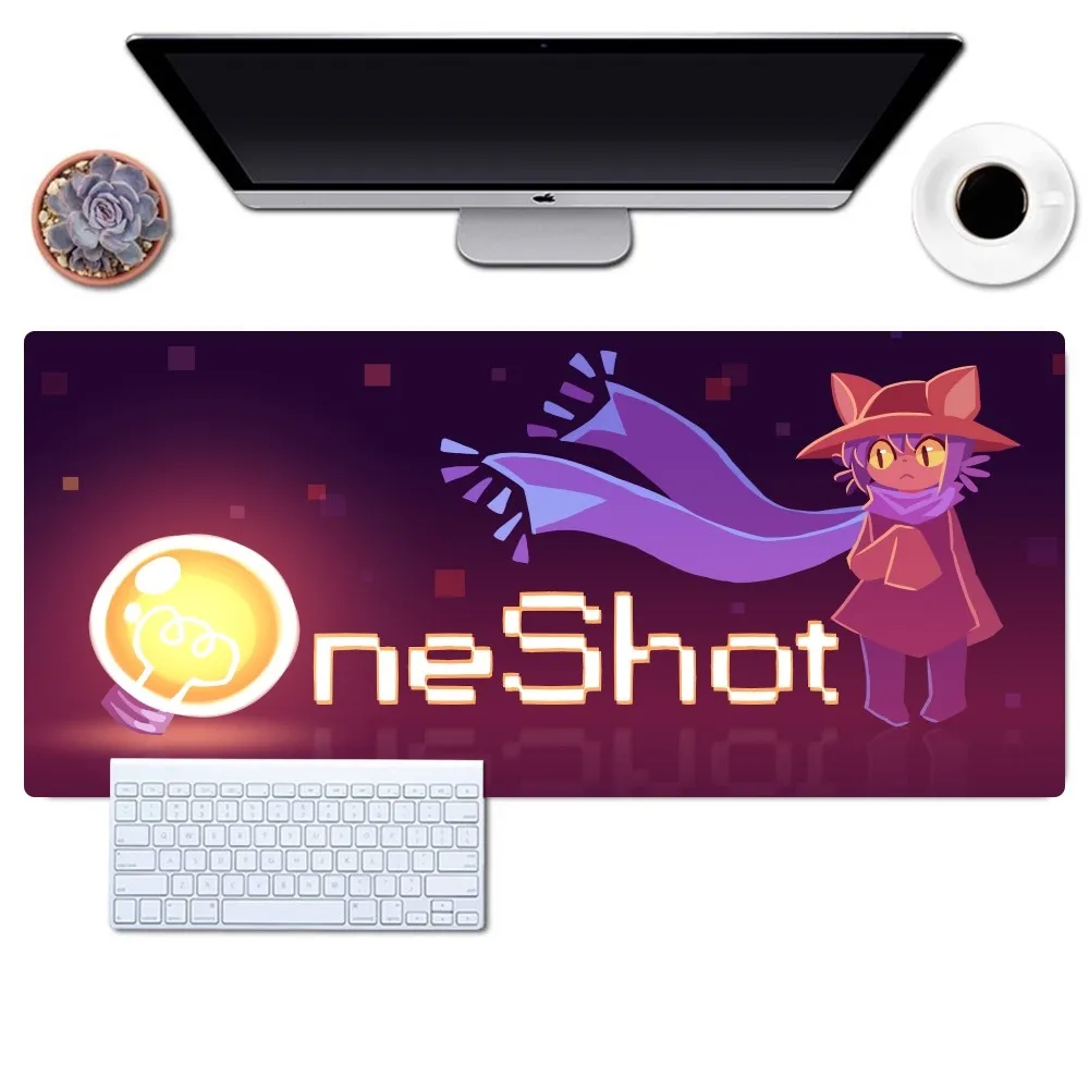 Niko Oneshot Mousepad Gaming Office Desk Pads Large For Computer Non-slip Lockedge Mouse Pad