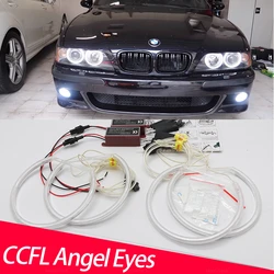 High Quality CCFL Angel Eyes Kit Warm White Ring for BMW 5 series E39 520i 525i 530i 540i 545i 550i M5 1997-2003