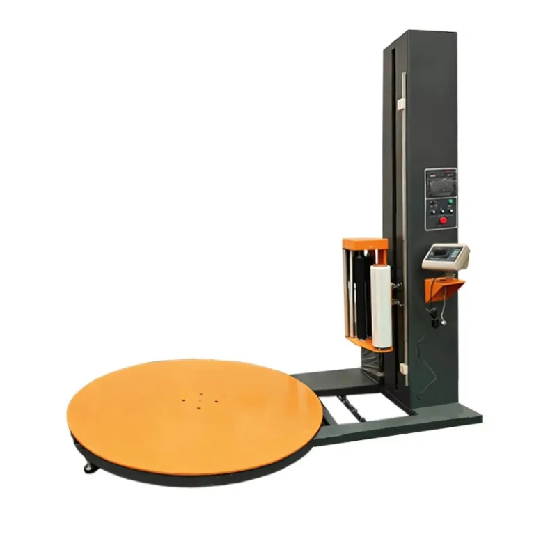 Plastic Wrapping Film Packaging Machine Heavy Load Pallet Wrapping Machine for Industrial Warehouse and Logistics Transport