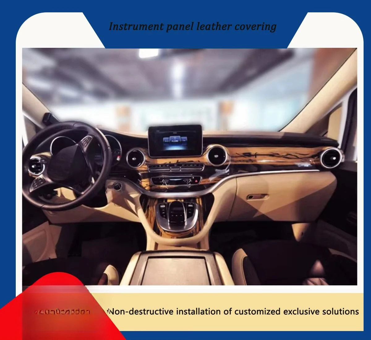 Business Class Modified Luxury Interior Multifunctional Luxury Accessories