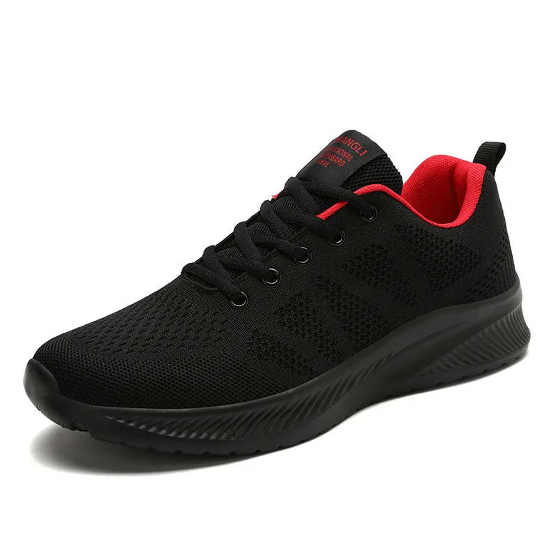 

New Men Mesh Breathable Running Shoes Lightweight Casual Walking Sneakers