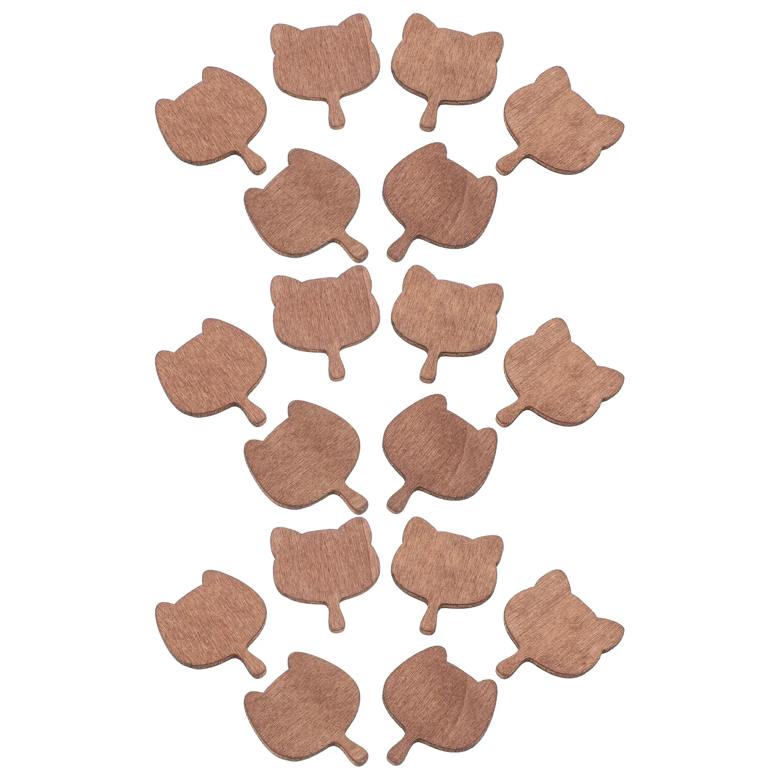 

20Pcs Miniature Furniture Set Wooden Tiny Board for Dollhouse Kitchen Baking Accessories Simulation Cutting Boards Home