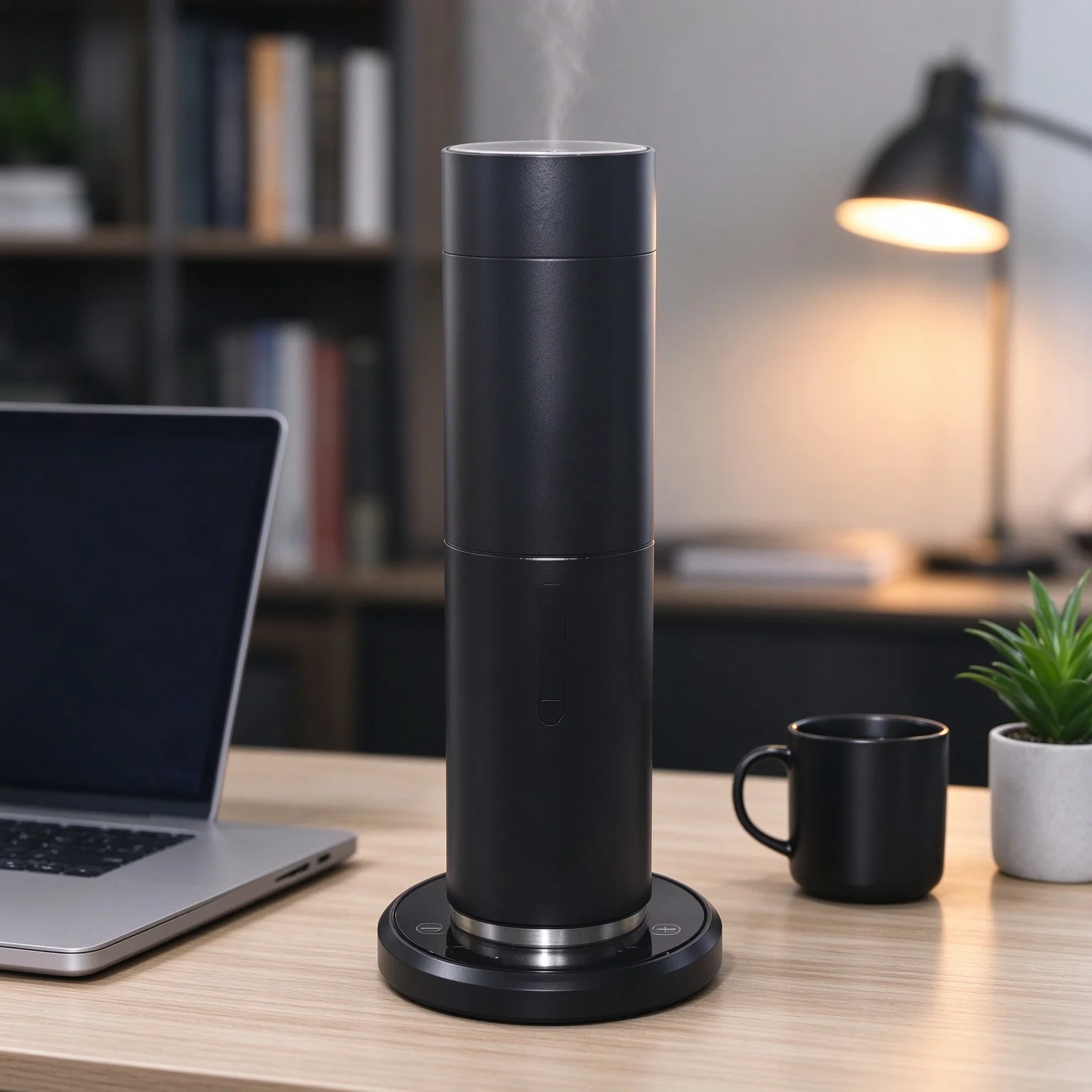 200m³ Aroma Diffuser Metal Column Room Fragrance Perfume Essential Oils Air Freshener WIFI APP Home Flavoring Coffee Machine