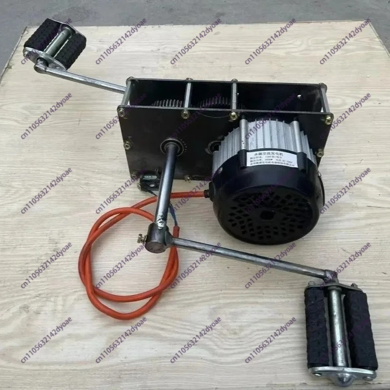 220V V2000W pedal generator 50HZ AC permanent magnet brushless high power copper coil fitness