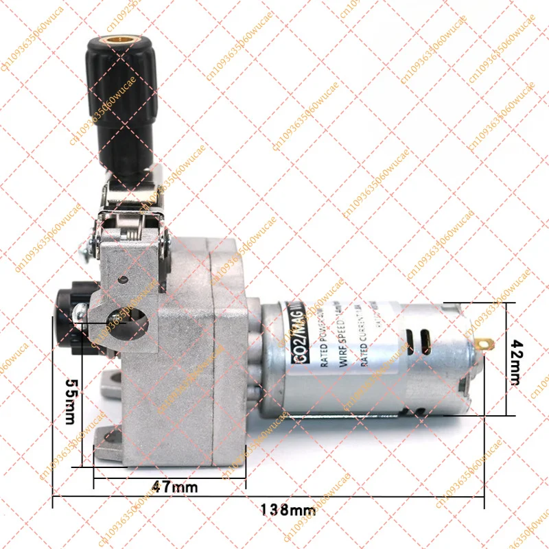 Integrated Wire Feeder Motor Assembly, DC24V Drive Motor for Gas Shielded Welder