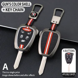 Car Key Case Cover for Chrysler JEEP DODGE 200 300c Aspen Sebring Compass Liberty Patriot Wrangler Avenger Durango Caliber Nitro