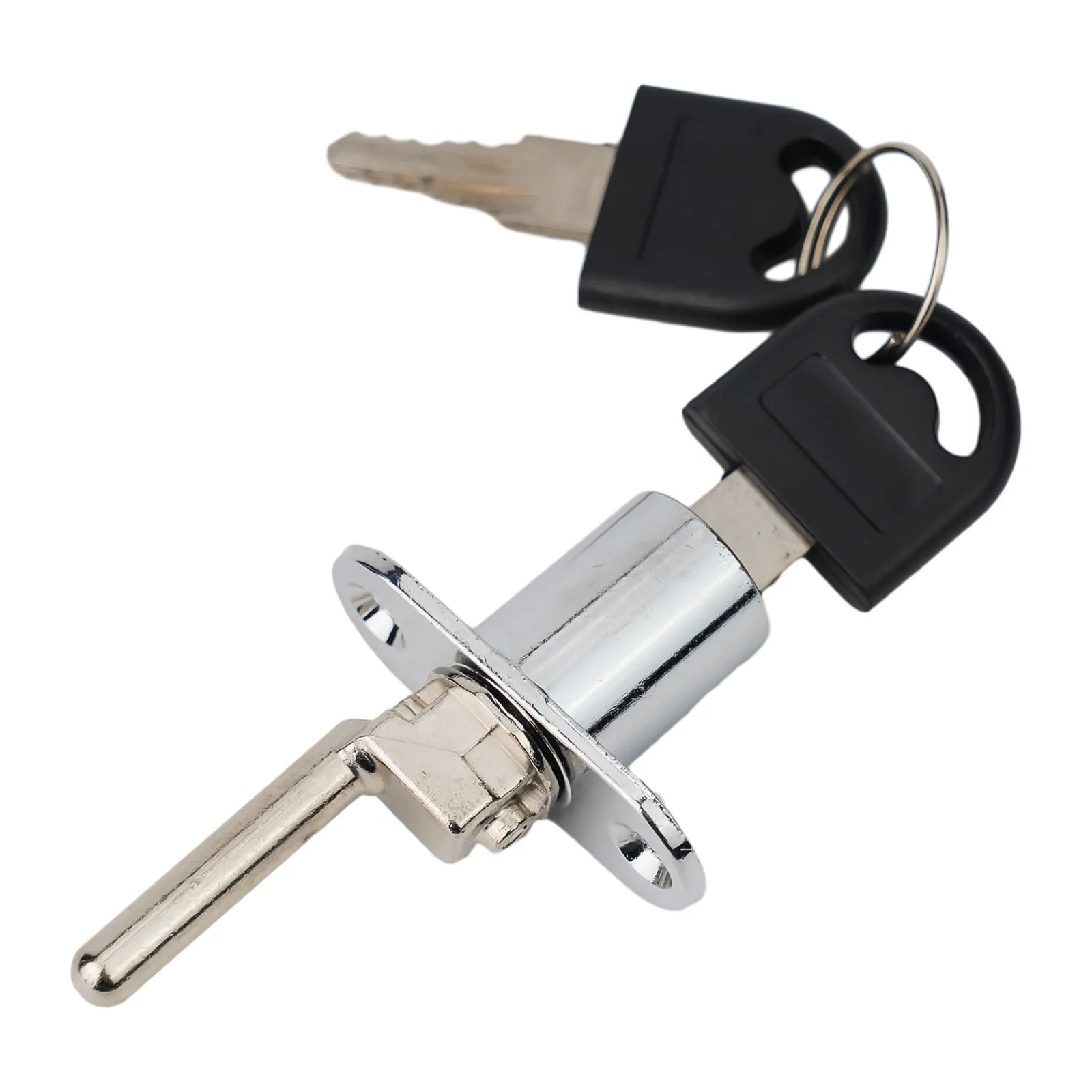 Cabinet Door Home Improvement Aluminium Alloy Door Drawer Lock Lock Cylinder 1pc Beautiful Processing Bright Chrome 16/19mm New