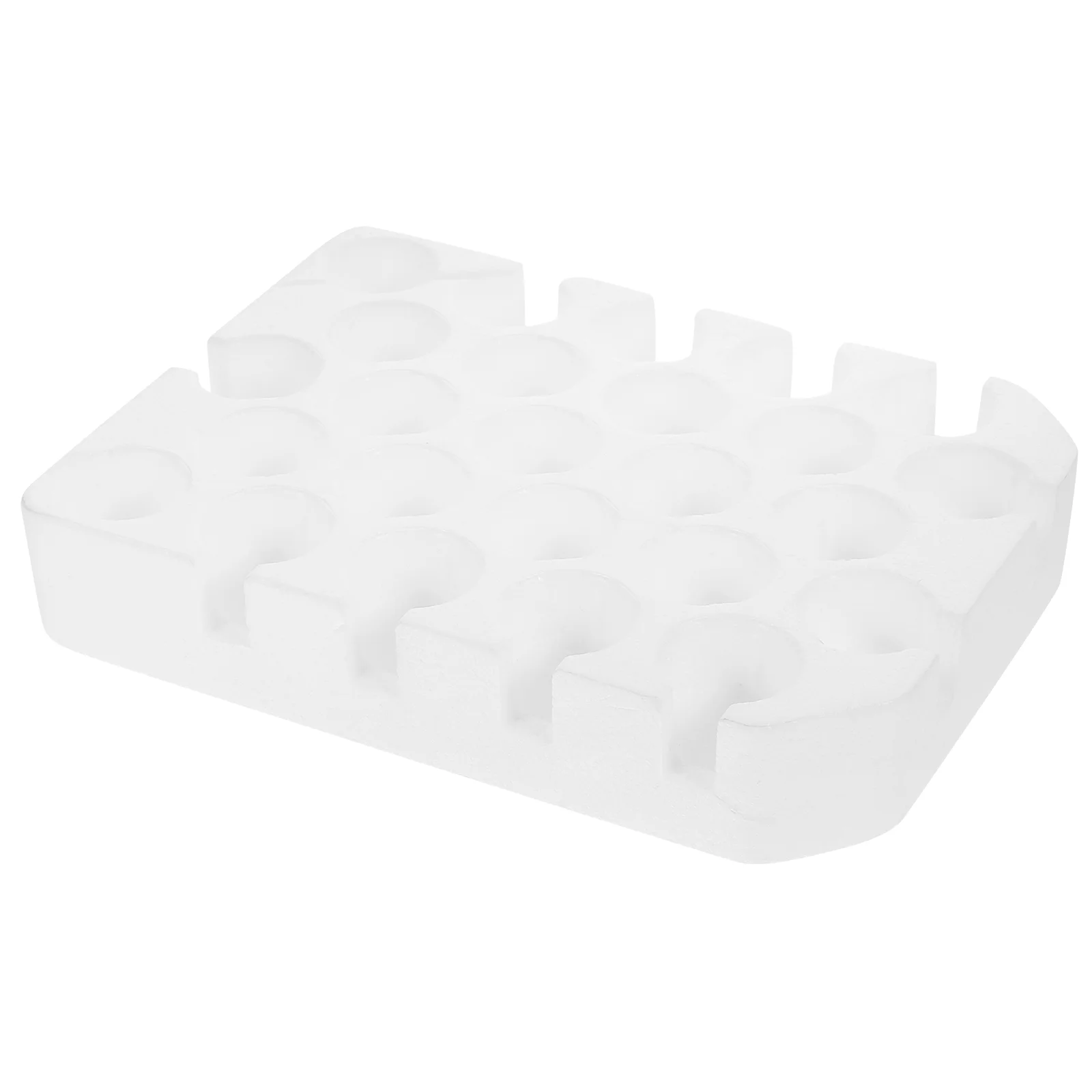 Tabung Reaksi Kotak Penyimpanan Centrifuge Pemegang Kawat untuk Rak Display Tali Busa Dudukan Sel Laboratorium