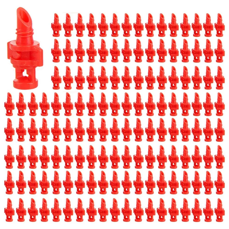 

400PCS 360 Degree Misting Nozzle Irrigation,Sprinklers Sprayer For Garden Irrigation System, Sprayer Automizing Drippers