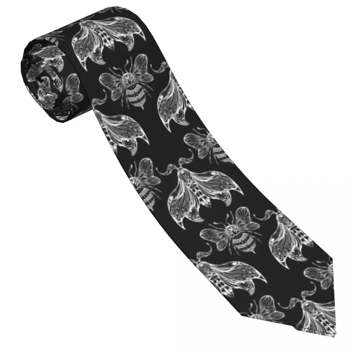 Casual Arrowhead Skinny Boho Bee And Moth Necktie Slim Tie For Men Man Accessories Simplicity  Party mal 