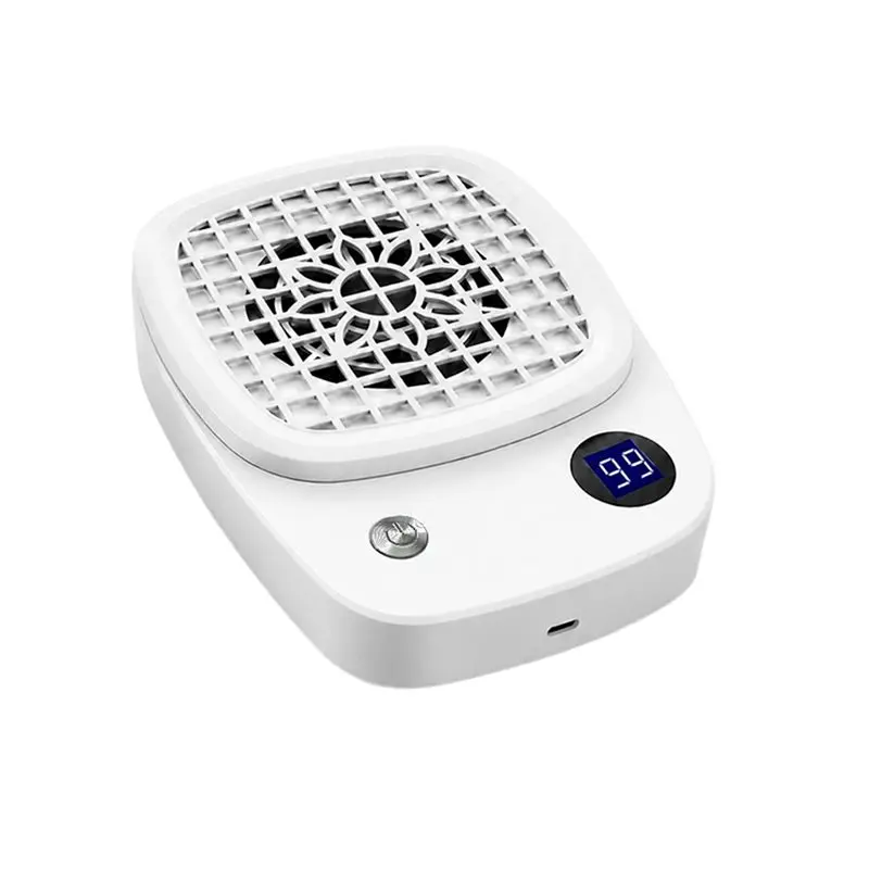 ABDJ-Cordless Nails Dust Collector Tool 4000RPM Brushless Motor Rechargeable LED Display Vacuum Cleaner