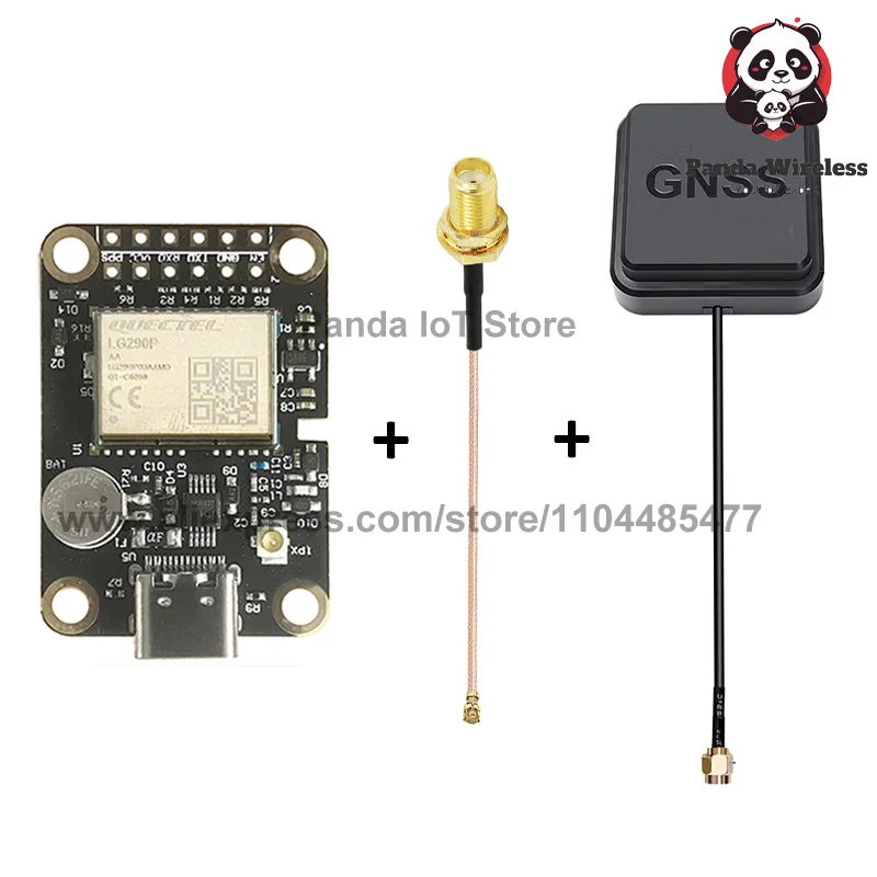 RTK 모듈 LG290P EM290PD1 다중 위성 시스템, 추가 안테나 옵션 포함 GPS GLONASS BDS 갈릴레오 L1 L2 L5 기지국용