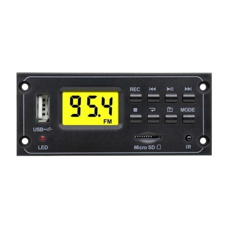 TPM120C Digital MP3 Audio Decoder Module Built In Bluetooth USB Micro SD AUX FM Mini Music Play Circuit Accessory